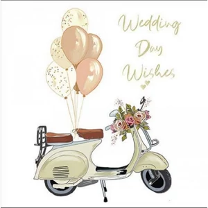 Szalvéta Ambiante Wedding day wishes papírszalvéta 33x33cm,20db-os