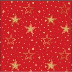 Szalvéta Ambiante Night sky godl /red papírszalvéta 33x33cm,20db-os
