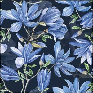 Szalvéta Ambiante virágos Magnolia acuminata blue papírszalvéta 33x33cm,20db-os