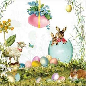 Szalvéta Ambiante Easter surprise papírszalvéta 33x33cm,20db-os