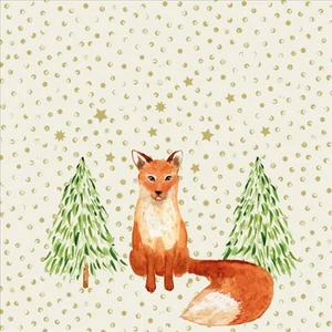 Szalvéta Ambiente Snowflakes