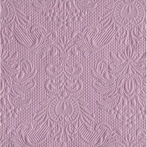 Szalvéta Ambiente Elegance 25x25cm 3rétegű 20db/csomag Pale Lilac