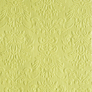 Szalvéta 25x25cm Ambiente 3rétegű (20db/cs) - Elegance Light Green 12504931 Különleges alkalmakra.
