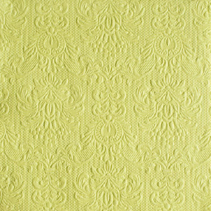 Szalvéta Ambiente Elegance Light Green dombornyomott 33x33cm 3rétegű 15db/csom