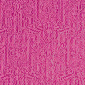 Szalvéta Elegance magenta 25x25cm 3rétegű 15lapos Ambiente