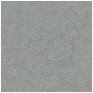 Szalvéta 33x33cm Lace gris ombre dombornyomott papírszalvéta 33x33cm,20db-os