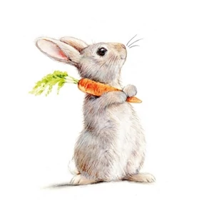 Szalvéta húsvéti Rabbit