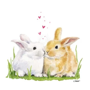 Szalvéta húsvéti EasI2111:I2132ter Kiss papírszalvéta 33x33cm,20db-os