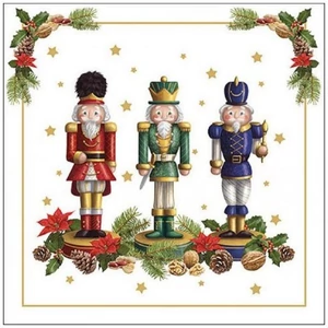 Szalvéta Ambiante Bearded nutcracker papír papírszalvéta 33x33cm,20db-os