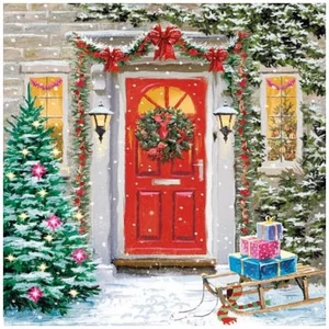 Szalvéta Ambiante Outdoor Decoration papírszalvéta 33x33cm,20db-os