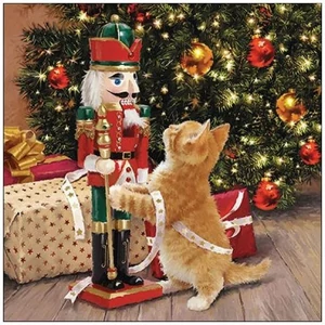 Szalvéta Ambiante Playing with nutcracker papírszalvéta 33x33cm,20db-os
