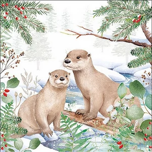 Szalvéta Otter 33x33cm, 20db-os
