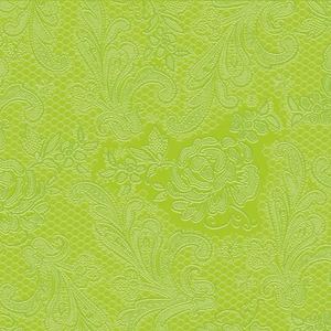 Szalvéta Ambiante Lime 25x25cm, 15lapos 3rétegű papírszalvéta 25x25cm,15db-os