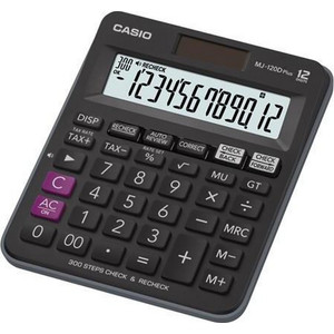 SzámoLógép Casio MJ-120 Plus asztali számológép 12digites