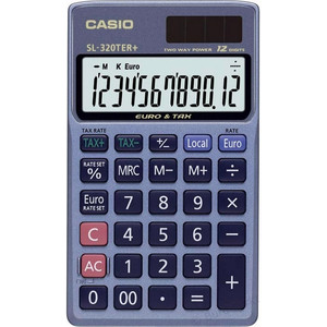 SzámoLógép Casio SL-320TER+  Zsebszámológép