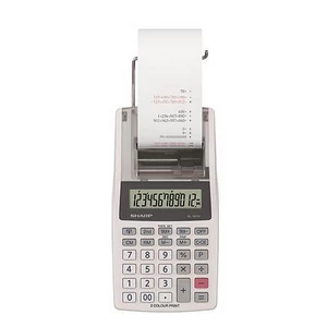 Számológép szalagos 12számjegy 2 színű nyomtató SHARP "EL-1611V