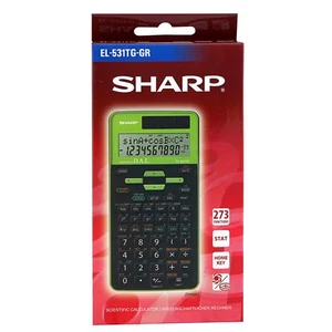 Számológép tudományos 273 273 funkció SHARP EL-531" zöld