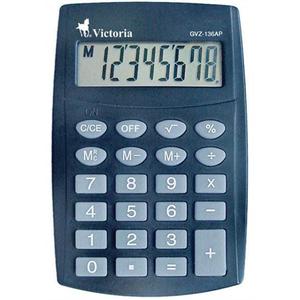 Számológép Victoria GVZ-136AP Zsebszámológép 8 digites Victoria KC-136AP