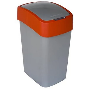 Szemetes billenős Curver 50L szelektív hulladékgyűjtő, műanyag piros/szürke