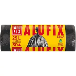 Szemeteszsák 25 l 30db 44x50cm 8 µ ALUFIX Economy fekete