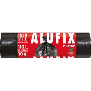 Szemeteszsák extra erős 110 l 10db 70x110cm 33 µ ALUFIX fekete