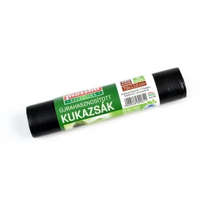 Szemeteszsák újrahasznosított 135 5db 70x110cm 17 µ MAZZINI fekete