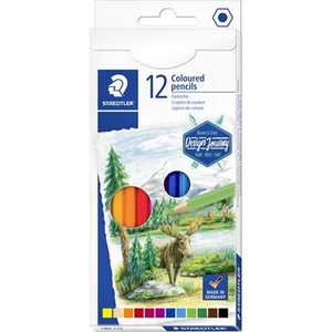 Színes ceruza 12 Staedtler Design Journey hatszögletű 12színű Írószerek STAEDTLER 146C C12