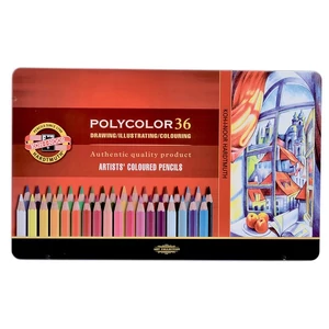 Színes ceruza 36 Koh-I-Noor 3825/36 POLYCOLOR fémdobozos iskolaszer- tanszer