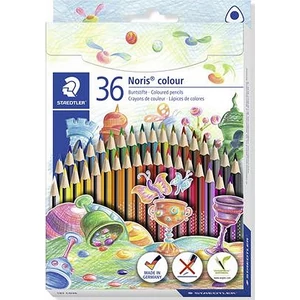 Színes ceruza 36 Staedtler Noris Club háromszögletű 36színű Írószerek STAEDTLER 187 CD36