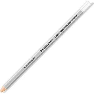Színes ceruza Staedtler Lumocolor mindenre író, lemosható fehér Írószerek STAEDTLER 108-0