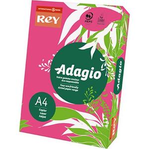 Színes másolópapír Rey Adagio A4, 80gr neon Málna/RASPBERRY LIPAD48NR