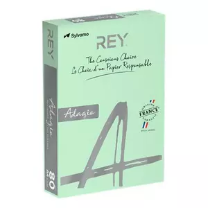 Színes másolópapír Rey Adagio A4, 80gr pasztell Zöld/GREEN