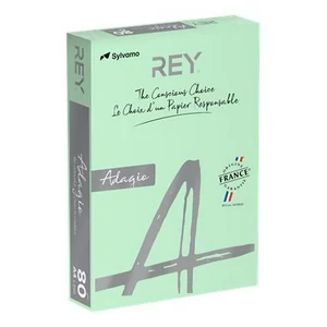 Színes másolópapír Rey Adagio A4, 80gr pasztell Zöld/GREEN LIPAD48PZ