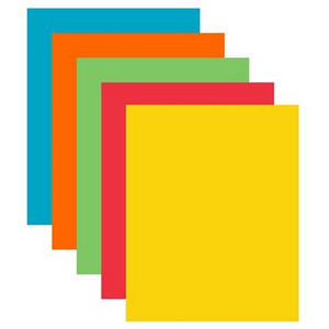 Színes másolópapír XEROX Symphony A4/80gr intenzív mix 5x50 lap, (496L94184)