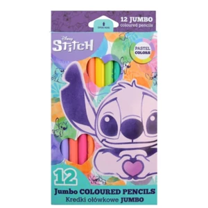 színes ceruza Stitch JUMBO - Stitch háromszög 12 paszteszín Colorino
