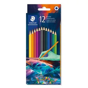 Színesceruza készlet Staedtler hatszögletű, 175 C, Multiverzum 1 12 különböző szín