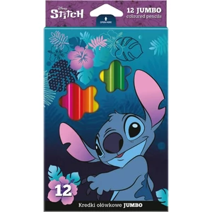 színes ceruza Stitch JUMBO - Stitch háromszög 12szín Colorino