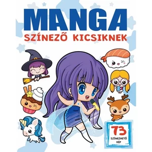 Színező kicsiknek Manga 