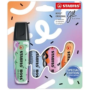 Szövegkiemelő 4 Stabilo 2-5mm, Boss Original Ju Schnee TST70411015