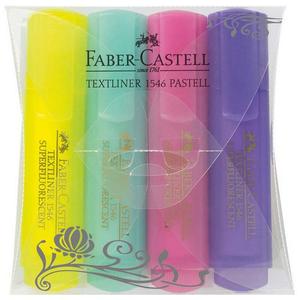 Faber-Castell szövegkiemelő Textliner 1546 superfluor 4db Highlighter 154610