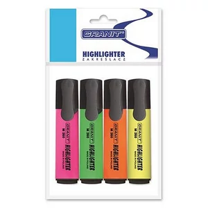 Szövegkiemelő készlet Granit 1-5 mm, M260, 4 különböző szín