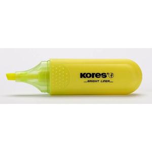 Szövegkiemelő Kores 0,5-5mm sárga Írószerek KORES 36101