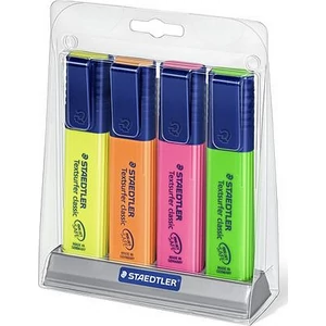 Szövegkiemelő Staedtler Textsurfer Classic 1-5mm 4színű készlet Írószerek STAEDTLER 364 SC4