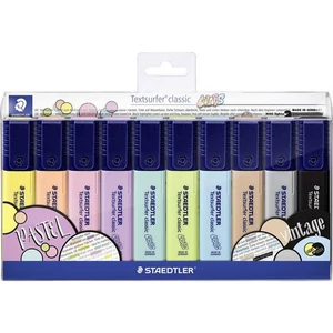 Szövegkiemelő Staedtler Textsurfer Classic pasztell 1-5mm 10szín Írószerek STAEDTLER 364 CWP10