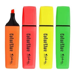 Szövegkiemelő Victoria 1-5mm, ColorLine, 4 különböző szín TVI322V