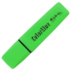 Szövegkiemelő Victoria 1-5 mm, ColorLine, zöld 