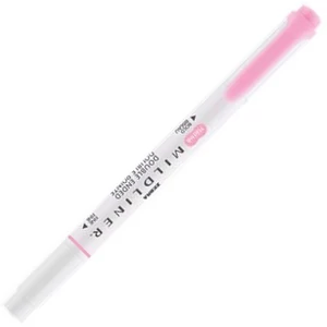 Szövegkiemelő Zebra 1,0/3,5 mm, kétvégű, Mildliner Fluorescent, rózsaszín