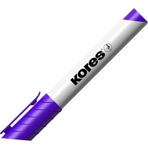 Tábla- flipchart marker Kores K-Marker 1-3mm kerek hegyű lila Írószerek KORES 20836
