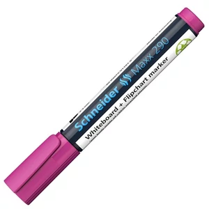 Tábla-és flipchart marker 2-3mm, kúpos, SCHNEIDER Maxx 290 magenta
