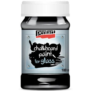 Táblafesték üvegre 100ml fekete - Pentart